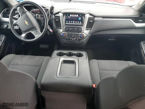 2016 Chevrolet Tahoe LS with VIN 1GNSKAEC4GR165722, listed as a Copart auction lot 46462745 with 124,364 mi miles and Salvage Title. Bid and sale history available at carsss.com. Image 8.