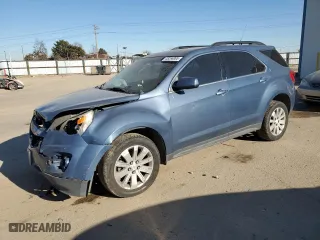 2011 Chevrolet Equinox LT w/1LT with VIN 2CNFLDE51B6291627, listed as a Copart auction lot 43268005 with 134,318 mi miles and Salvage Title. Bid and sale history available at carsss.com. Image 1.