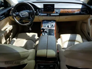 2014 Audi A8 4.0T with VIN WAUR2AFD0EN004347, listed as a Copart auction lot 56222025 with 108,517 mi miles and Salvage title. Bid and sale history available at DreamBid. Image 8.