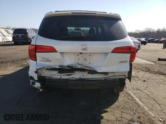 2016 Honda Pilot EX-L with VIN 5FNYF6H58GB111797, listed as a Copart auction lot 49082765 with 145,055 mi miles and Salvage Title. Bid and sale history available at carsss.com. Image 6.
