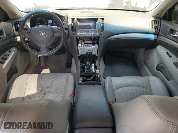 2011 Infiniti G37 x with VIN JN1CV6ARXBM409748, listed as a Copart auction lot 53143595 with 177,594 mi miles and Salvage Title. Bid and sale history available at carsss.com. Image 8.