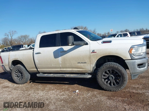 2019 Ram 2500 Big Horn with VIN 3C6UR5DL9KG625821, listed as a IAAI auction lot 41762226 with 190,255 mi miles and . Bid and sale history available at DreamBid. Image 13.