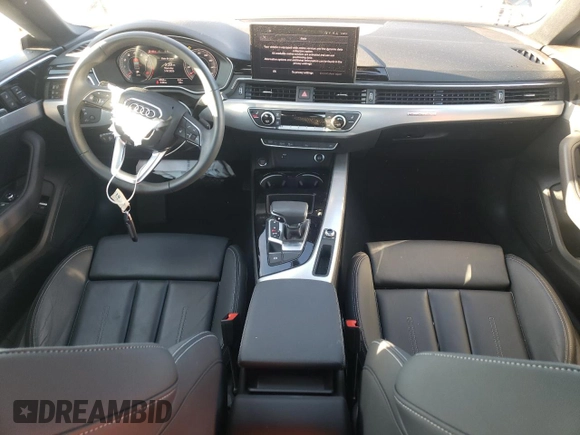 2024 Audi A5 Sportback S line Premium z VIN WAUDACF50RA092458, wystawiony jako Copart lot #87967485 z przebiegiem 4 564 mil mil oraz Szkoda całkowita • Salvage title. Historia ofert i sprzedaży dostępna na DreamBid. Obrazek 8.
