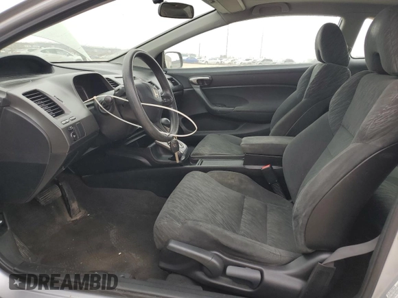 2008 Honda Civic Cpe LX with VIN 2HGFG12668H002566, listed as a Copart auction lot 53576435 with 243,201 mi miles and Clean Title. Bid and sale history available at carsss.com. Image 7.