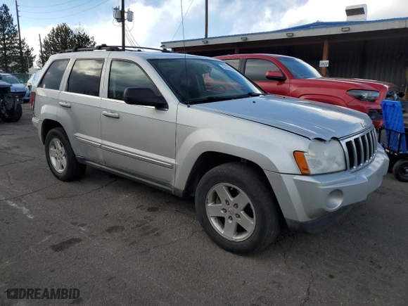 2007 Jeep Grand Cherokee Limited with VIN 1J8HR58237C569275, listed as a Copart auction lot 46633005 with 184,393 mi miles and Salvage Title. Bid and sale history available at carsss.com. Image 4.