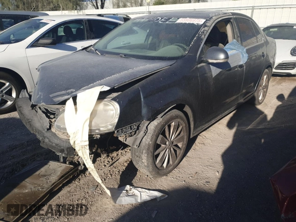 2010 Volkswagen Jetta Limited Edition with VIN 3VWRZ7AJ9AM036617, listed as a Copart auction lot 55906975 with 191,093 mi miles and Salvage title. Bid and sale history available at DreamBid. Image 1.