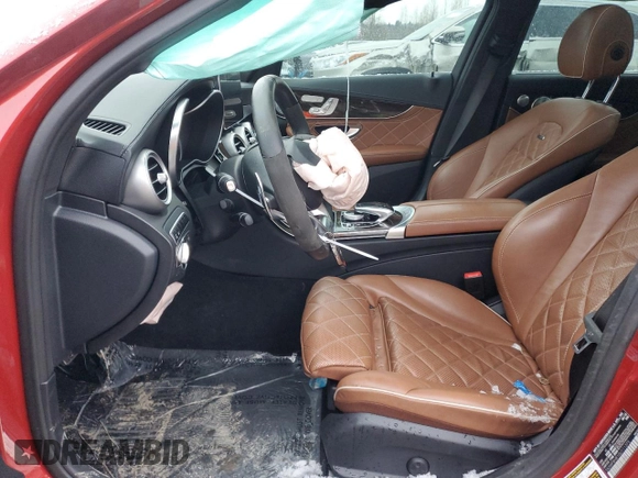 2016 Mercedes-Benz C 63 S AMG with VIN 55SWF8HB1GU111373, listed as a Copart auction lot 44344605 with 60,758 mi miles and Salvage title. Bid and sale history available at DreamBid. Image 7.