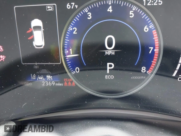 2025 Lexus NX 350 Premium with VIN 2T2GGCEZ1SC081789, listed as a IAAI auction lot 42498877 with 2,369 mi miles and . Bid and sale history available at DreamBid. Image 7.