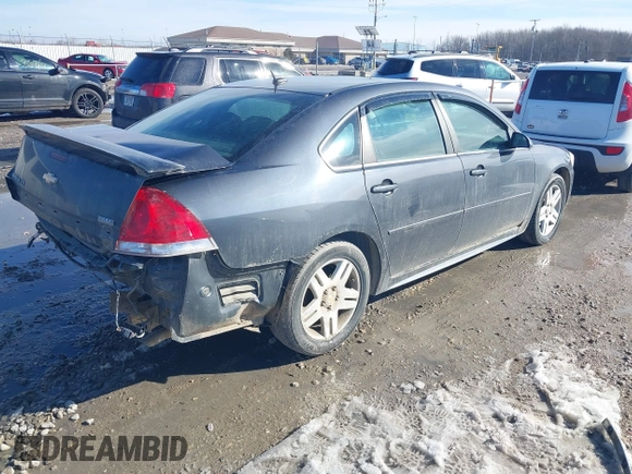 2011 Chevrolet Impala LT Fleet z VIN 2G1WG5EK7B1257783, wystawiony jako IAAI lot #41742316 z przebiegiem 203 215 mil mil oraz . Historia ofert i sprzedaży dostępna na DreamBid. Obrazek 4.