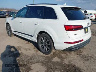 2022 Audi Q7 Premium Plus with VIN WA1LJBF75ND018515, listed as a IAAI auction lot 41413527 with 62,123 mi miles and . Bid and sale history available at DreamBid. Image 3.