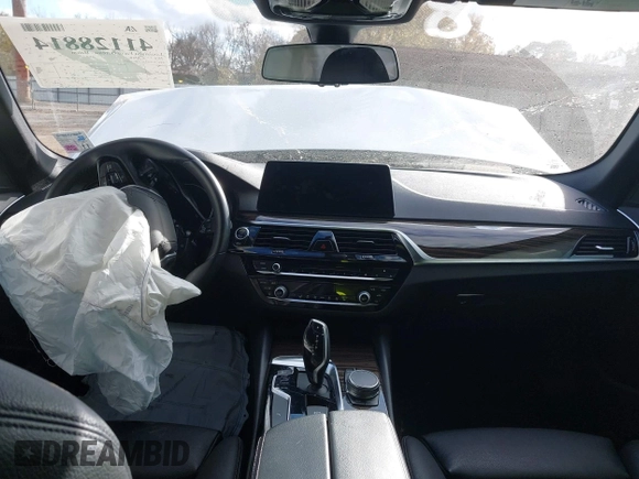 2018 BMW 5 Series 530i with VIN WBAJA5C5XJWA56855, listed as a IAAI auction lot 41128814 with Not Provided miles and . Bid and sale history available at DreamBid. Image 22.