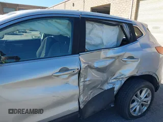 2017 Nissan Rogue SV with VIN JN1BJ1CP7HW017295, listed as a IAAI auction lot 42321408 with 84,430 mi miles and . Bid and sale history available at DreamBid. Image 6.