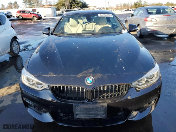 2015 BMW 4 Series 435i xDrive with VIN WBA3T7C5XF5A36570, listed as a Copart auction lot 81965803 with 55,159 mi miles. Bid and sale history available at carsss.com. Image 5.