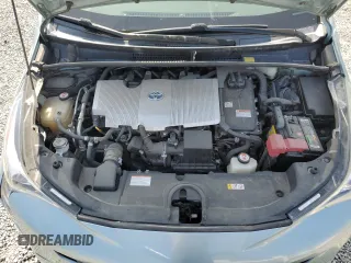 2017 Toyota Prius Two with VIN JTDKBRFU1H3045847, listed as a Copart auction lot 54266305 with 93,383 mi miles and Salvage Title. Bid and sale history available at DreamBid. Image 11.