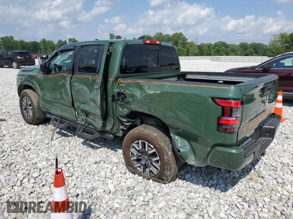 2023 Nissan Frontier SV with VIN 1N6ED1EK6PN618038, listed as a Copart auction lot 63832063 with 6,367 mi miles. Bid and sale history available at carsss.com. Image 2.