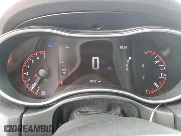 2020 Dodge Durango SXT Plus with VIN 1C4RDHAG2LC393475, listed as a Copart auction lot 52897864 with 84,351 mi miles and Salvage Title. Bid and sale history available at carsss.com. Image 10.
