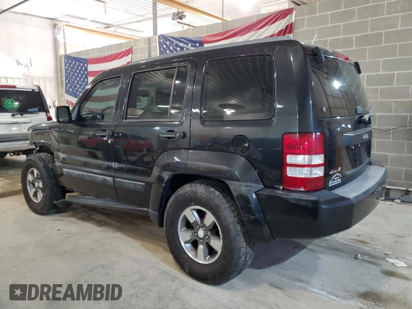 2008 Jeep Liberty Sport with VIN 1J8GN28K78W119473, listed as a Copart auction lot 49969904 with 223,527 mi miles and Non Repairable. Bid and sale history available at DreamBid. Image 2.