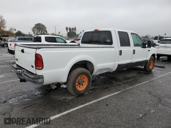 2003 Ford F-350 XL with VIN 1FTSW30F63EB07672, listed as a Copart auction lot 44244575 with 243,624 mi miles and Salvage Title. Bid and sale history available at DreamBid. Image 3.