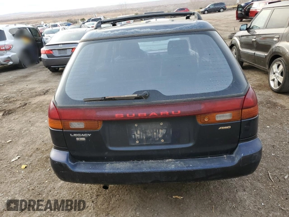 1998 Subaru Legacy L with VIN 4S3BK4352W7315741, listed as a Copart auction lot 86402544 with 241,221 mi miles and Clean title. Bid and sale history available at DreamBid. Image 6.