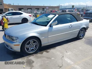 2004 BMW 3 Series 330Ci with VIN WBABW53444PL40734, listed as a IAAI auction lot 41945832 with 158,603 mi miles and . Bid and sale history available at carsss.com. Image 2.
