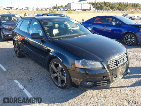 2011 Audi A3 2.0 TDI Premium Plus with VIN WAUKJAFM8BA009206, listed as a IAAI auction lot 41343071 with 140,303 mi miles. Bid and sale history available at carsss.com. Image 1.