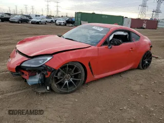 2022 Subaru BRZ Limited with VIN JF1ZDBE14N9700198, listed as a Copart auction lot 76768744 with 0 mi miles and Salvage Title. Bid and sale history available at carsss.com. Image 1.