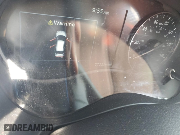 2023 Nissan Kicks SR with VIN 3N1CP5DV8PL506994, listed as a Copart auction lot 54228385 with 27,227 mi miles and Salvage Title. Bid and sale history available at DreamBid. Image 9.