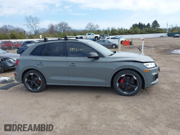 2019 Audi SQ5 Prestige with VIN WA1C4AFY2K2071710, listed as a IAAI auction lot 41893399 with 90,393 mi miles. Bid and sale history available at carsss.com. Image 14.