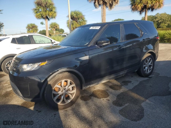 2017 Land Rover Discovery SE with VIN SALRGBBV1HA041811, listed as a Copart auction lot 73870814 with 0 mi miles and Salvage Title. Bid and sale history available at carsss.com. Image 1.