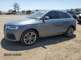 2017 Audi Q3 Prestige with VIN WA1GCCFSXHR002341, listed as a Copart auction lot 55614065 with 51,490 mi miles and Salvage title. Bid and sale history available at DreamBid. Image 1.