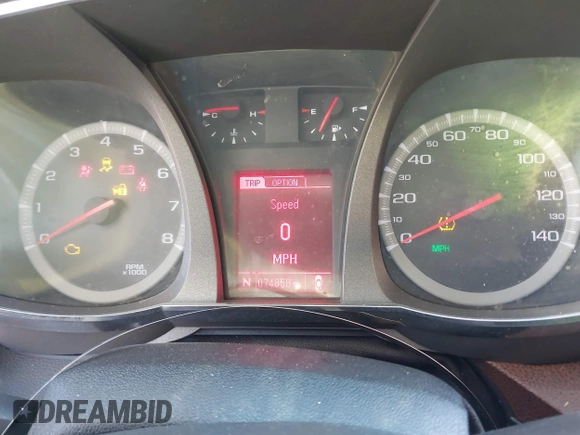 2015 GMC Terrain SLT with VIN 2GKFLXEK5F6257096, listed as a IAAI auction lot 41716048 with 74,858 mi miles and . Bid and sale history available at carsss.com. Image 7.
