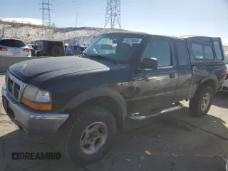 2000 Ford Ranger XLT with VIN 1FTZR15XXYTA37477, listed as a Copart auction lot 43273055 with 160,256 mi miles and Salvage Title. Bid and sale history available at carsss.com. Image 1.