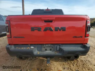 2019 Ram 1500 Rebel with VIN 1C6SRFET3KN841974, listed as a Copart auction lot 47347895 with 127,124 mi miles and Salvage Title. Bid and sale history available at carsss.com. Image 6.