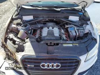 2016 Audi SQ5 Premium Plus with VIN WA1CCAFPXGA100555, listed as a Copart auction lot 47404525 with 84,495 mi miles and Salvage Title. Bid and sale history available at carsss.com. Image 12.