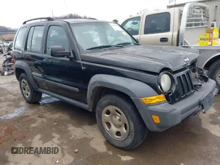 2007 Jeep Liberty Sport with VIN 1J8GL48K47W665227, listed as a IAAI auction lot 41667155 with 178,306 mi miles. Bid and sale history available at carsss.com. Image 1.