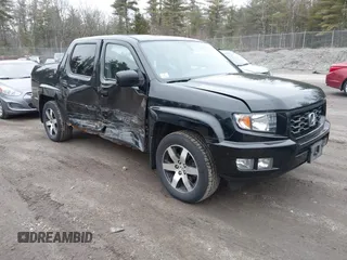 2014 Honda Ridgeline SE with VIN 5FPYK1F66EB005881, listed as a IAAI auction lot 41977349 with 184,567 mi miles. Bid and sale history available at carsss.com. Image 1.