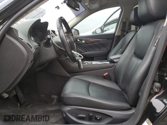 2019 Infiniti Q50 3.0t LUXE with VIN JN1EV7AP3KM516931, listed as a Copart auction lot 50598515 with 102,771 mi miles and Salvage Title. Bid and sale history available at carsss.com. Image 7.