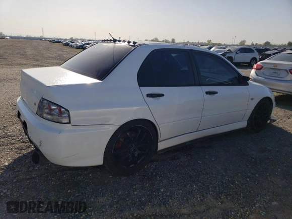 2005 Mitsubishi Lancer z VIN JA3AH36D85U043623, wystawiony jako Copart lot #52597975 z przebiegiem 171 445 mil mil oraz Czysty tytuł • Clean title. Historia ofert i sprzedaży dostępna na DreamBid. Obrazek 3.