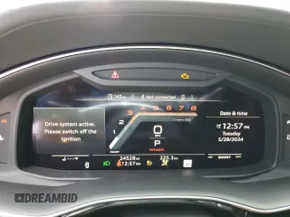 2021 Audi SQ8 Prestige z VIN WA1CWBF1XMD001592, wystawiony jako Copart lot #55723694 z przebiegiem 24 528 mil mil oraz Szkoda całkowita • Salvage title. Historia ofert i sprzedaży dostępna na DreamBid. Obrazek 9.