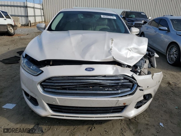 2015 Ford Fusion Titanium Hybrid with VIN 3FA6P0RU7FR255884, listed as a Copart auction lot 44322415 with 93,923 mi miles and Salvage Title. Bid and sale history available at carsss.com. Image 5.