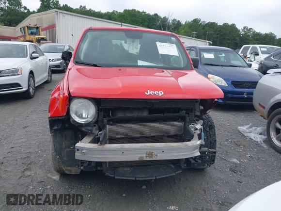 2018 Jeep Renegade Sport with VIN ZACCJBAB0JPH07665, listed as a IAAI auction lot 42541718 with 114,095 mi miles and . Bid and sale history available at DreamBid. Image 12.