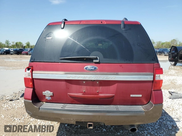 2015 Ford Expedition XLT with VIN 1FMJU1HT6FEF43020, listed as a Copart auction lot 50363135 with 133,608 mi miles and Salvage title. Bid and sale history available at DreamBid. Image 6.