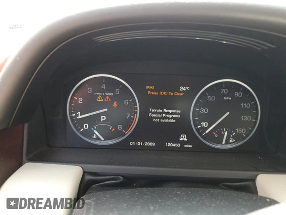 2011 Land Rover Range Rover HSE Lux с VIN SALMF1D49BA331457, выставлен на аукционе Copart как лот 62789633 с пробегом 120 450 миль миль и Чистый • Clean title. История ставок и продаж доступна на DreamBid. Изображение 9.