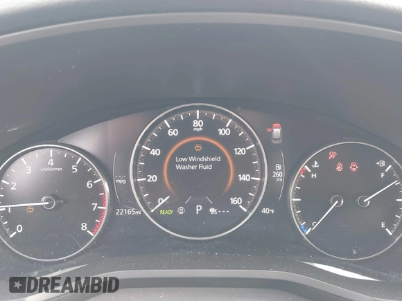 2024 Mazda CX-90 Preferred Plus with VIN JM3KKCHD1R1149351, listed as a IAAI auction lot 41519558 with 22,165 mi miles and . Bid and sale history available at DreamBid. Image 7.