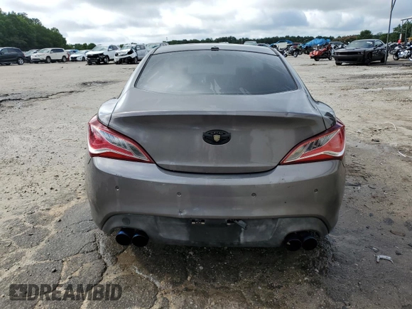 2013 Hyundai Genesis Coupe R-Spec with VIN KMHHU6KJ1DU096070, listed as a Copart auction lot 60842815 with 99,667 mi miles and Salvage title. Bid and sale history available at DreamBid. Image 6.