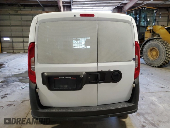2018 Ram ProMaster City Cargo Van Tradesman with VIN ZFBERFAB1J6L43030, listed as a Copart auction lot 51239305 with 182,566 mi miles and Clean Title. Bid and sale history available at carsss.com. Image 6.