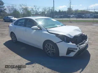 2019 Kia Forte S with VIN 3KPF34AD9KE020025, listed as a IAAI auction lot 41969844 with 123,887 mi miles and . Bid and sale history available at carsss.com. Image 1.