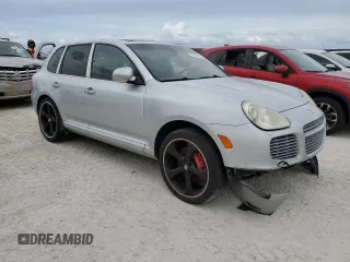 2006 Porsche Cayenne Turbo with VIN WP1AC29P96LA91766, listed as a Copart auction lot 78310974 with 0 mi miles and Non Repairable. Bid and sale history available at carsss.com. Image 4.