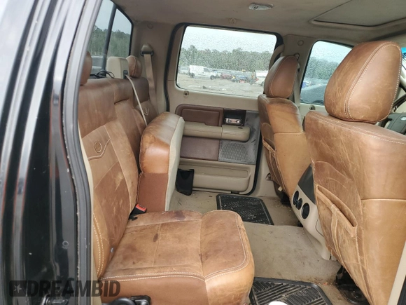 2005 Ford F-150 XLT z VIN 1FTPW12535KD18895, wystawiony jako Copart lot #56825825 z przebiegiem 338 005 mil mil oraz Szkoda całkowita • Salvage title. Historia ofert i sprzedaży dostępna na DreamBid. Obrazek 10.