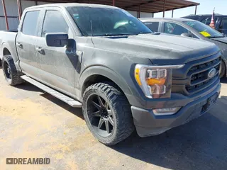 2021 Ford F-150 XL with VIN 1FTEW1CP9MFD08922, listed as a IAAI auction lot 41829619 with 69,286 mi miles. Bid and sale history available at carsss.com. Image 1.